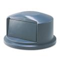 Rubbermaid Grey Commercial 32-gallon Waste Container Brute Lid
