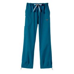 IguanaMed Women's Adobo Blue Sport Cargo Scrub Pants