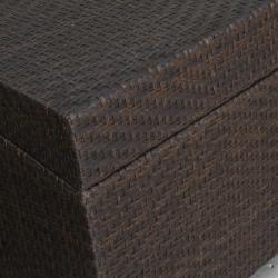 Outdoor Wicker Storage Chest