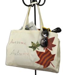 Cotton Awesome Autumn Literacy Earth Bag (India)