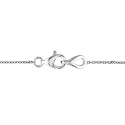 14k White Gold 3/4ct TDW Diamond Flower Necklace (G-H, SI1-SI2)