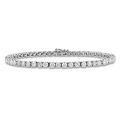 14k White Gold 6ct TDW Diamond Tennis Bracelet (G-H, I1-I2)