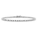 14k White Gold 3ct TDW Diamond Tennis Bracelet (G-H, I1-I2)