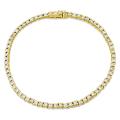 14k Yellow Gold 2ct TDW Diamond Tennis Bracelet (G-H, I1)