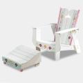 Disney Princess Adirondack Outdoor Chair and Ottomon Set