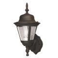 Aztec Lighting Transitional Weathered Bronze Outdoor 1-light Wall Light