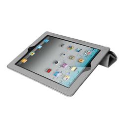 Mivizu Sense Apple iPad 2 Grey Leather Case