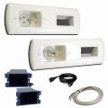 PowerBridge Total Solution In-wall Power and Cable Management Kit