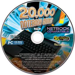 20,000 Notebook Games CD Bundle