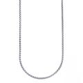 Stainless Steel 20-inch Wheat Chain Necklace