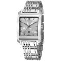 Burberry Men's 'Square' Silver Dial Watch