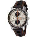 Chopard Men's 'Miglia Monaco' White Dial Chronograph Watch