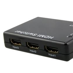 3 x 1 HDMI Mini Switch with Remote Control