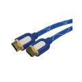 INSTEN 50-foot M/ M High Speed Mesh Blue HDMI Cable
