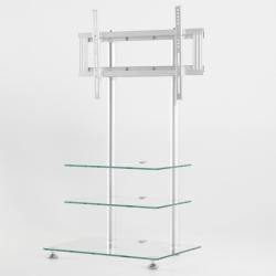 Buck Glass Flat Screen Mount TV Stand
