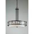Luis 3-light Antique Bronze Iron Chandelier