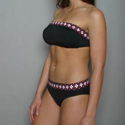 Anne Cole Women's 2-piece Bandeau Hipster Bikini