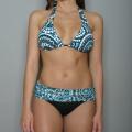Anne Cole Women's Tribal Print 2-piece Slider Bikini Swimsuit