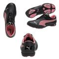 Free supportive tips on silver bank and navidad bank Puma Women's Loop Patent Black/ Pink/ Silver Golf Shoes