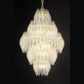Kerchief 12-light Polished Brass Finish Chandelier