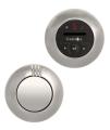 Contemporary Temp Touch Plus Polished Nickel Control Kit