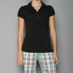 Golftini Women's Black Fashion Top Golf Shirt