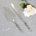 Bride and Groom Love Cake Server Set