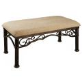 Emma Bronze Metal Bench