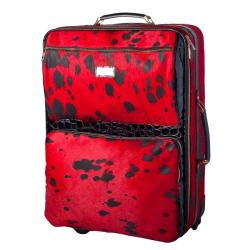 Terrida Printed Haircalf 24-inch Luggage Upright