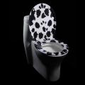 Cow Skin Print Designer Melamine Toilet Seat Cover