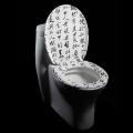 Chinese Characters Designer Melamine Toilet Seat Cover