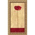 Daphne Brissonnet 'Pop Art Poppies II' Framed Art