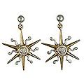 Goldplated 'Guardian Sun' Earrings (Mexico)