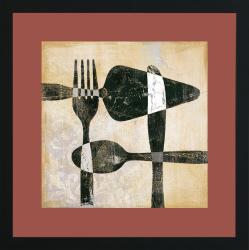 Daphne B 'Cuisinoir I' Framed Print Art