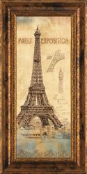 Daphne B 'Architecture 1' Framed Print Art