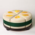 Round Sectional Ottoman