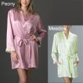 Julianna Rae Women's 'Indulgence' Silk Short Robe