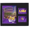 LSU Tigers Mylar Wall Hanging Framed Logo