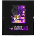 LSU Tigers Large Mylar Wall Hanging Framed Logo