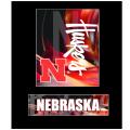 Nebraska Cornhuskers Large Mylar Wall Hanging Framed Logo