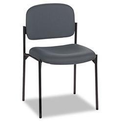 Basyx Armless Charcoal Grey Guest Chair 