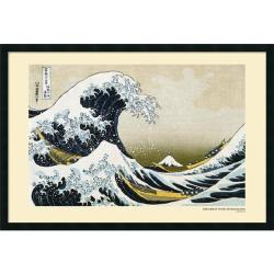 Katsushika Hokusai 'The Great Wave off the Coast of Kanagawa' Framed Art Print