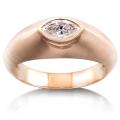 14k Rose Gold 1/2ct TDW Diamond Solitaire Engagement Ring (G-H, I1-I2)
