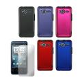 Premium HTC EVO Shift 4G Rubberized Case and Screen Protector