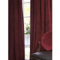 Signature Burgundy Velvet 108-inch Blackout Curtain Panel