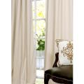 Signature Ivory Velvet 108-inch Blackout Curtain Panel