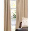 Signature Wheat Velvet 96-inch Blackout Curtain Panel