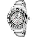 I by Invicta Men's Silver Dial Stainless Steel Watch