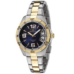 Invicta Women's 'Invicta II' Blue Dial Stainless Steel Watch