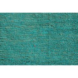 Hand-woven Hembree Green Jute Rug (2' x 3')
